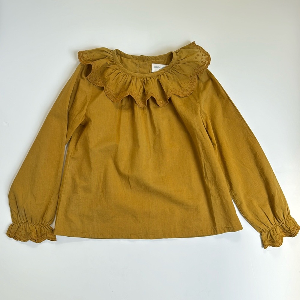 Louis Louise Long Sleeve Blouse 8Y